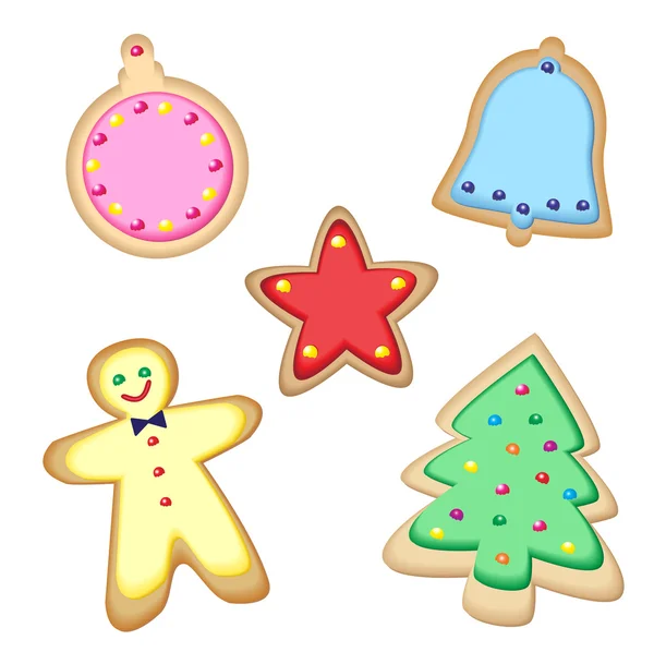 Christmas cookies — Stock Vector