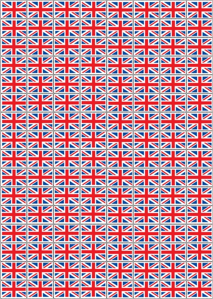 Union Jack Stamps — Stock Vector