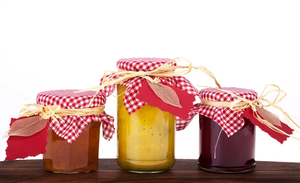 Jam, jelly and pickle — Stock Photo, Image