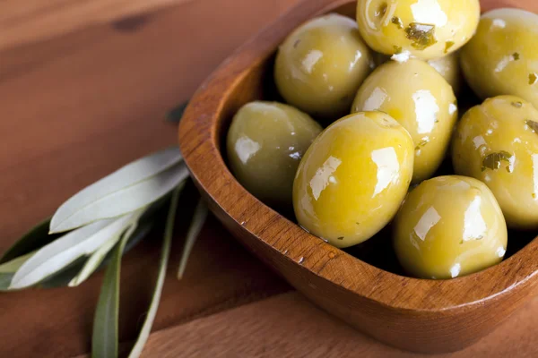 Miska z oliwek — Zdjęcie stockowe