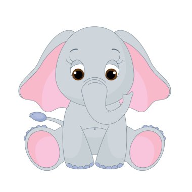 Download Baby Elephant Free Vector Eps Cdr Ai Svg Vector Illustration Graphic Art