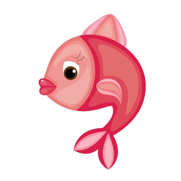 Яскраві мультфільм риби — стоковий вектор