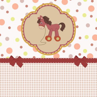 Baby card clipart