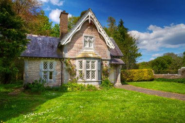 Fairy tale cottage house clipart
