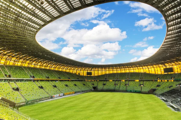 Стадион "Гданьск Арена" для Евро-2012 — стоковое фото