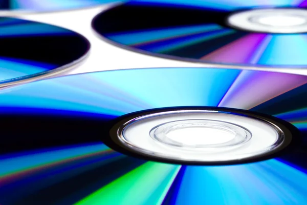 Modello di dischi cd / dvd — Foto Stock