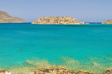 spinalonga ada manzaralı Mirabello defne