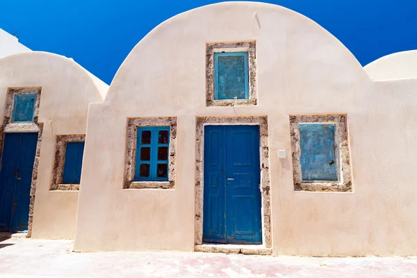 Architettura del villaggio greco — Foto Stock