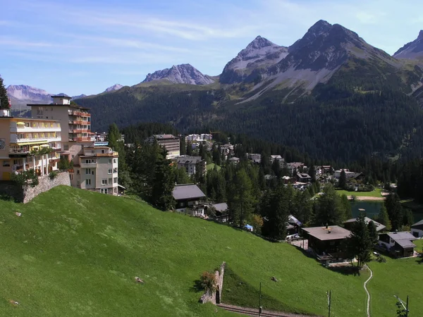 Arosa в Швейцарії — стокове фото