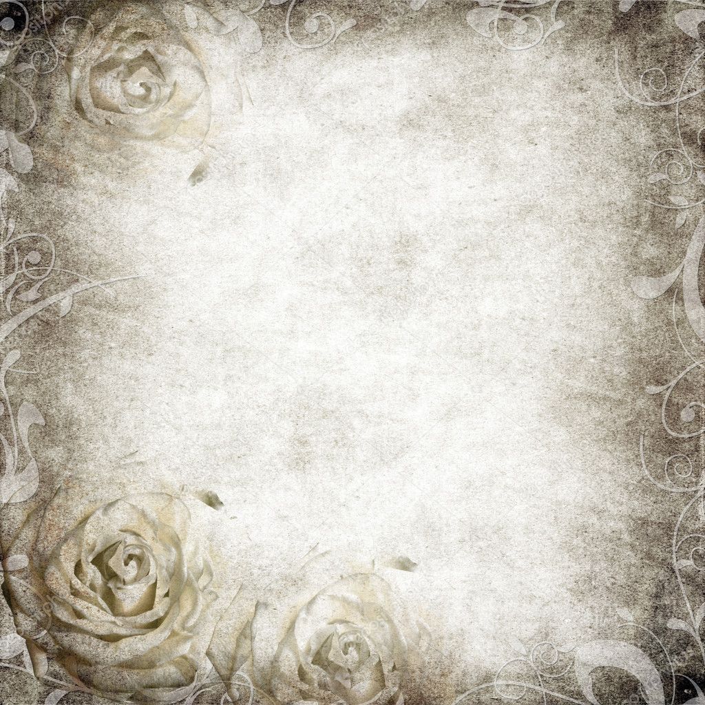 Grunge Beautiful Roses Background ( 1 of set)