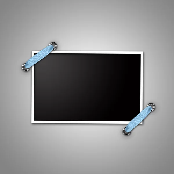 Blank photo frames isolated on white background — Stock Photo, Image
