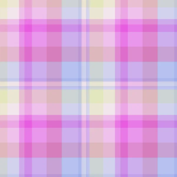 Summer pink and blue candy pastel plaid — Stock Photo, Image