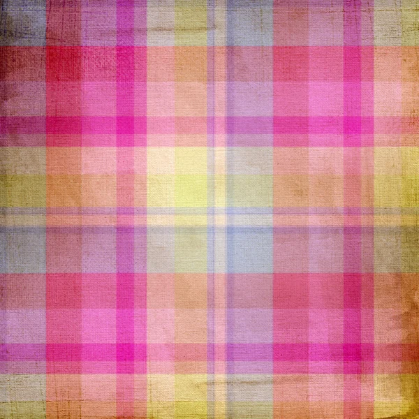 Summer pink and blue candy pastel plaid — Stock Photo, Image