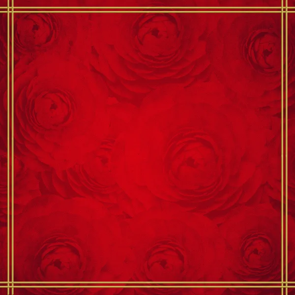 Rode en gouden luxe achtergrondlüks kırmızı ve altın arka plan — Stok fotoğraf