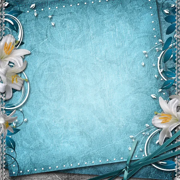 Vintage floralen Hintergrund — Stockfoto