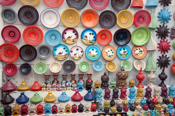 Earthenware in the market — Stock Photo, Image