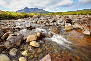 siyah cuillin sırtta, Isle of skye göster