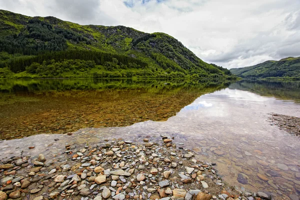 Vista su Loch Lubnaig, Scozia — Foto Stock