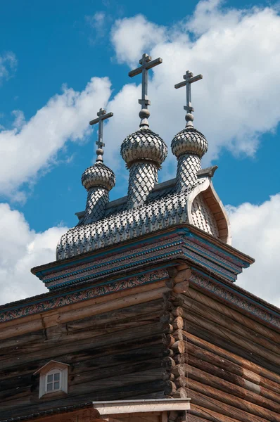 stock image The wooden church of the 17th century in Moscow, Russia