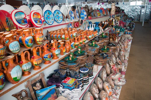 Сувенирный магазин в Турции — стоковое фото