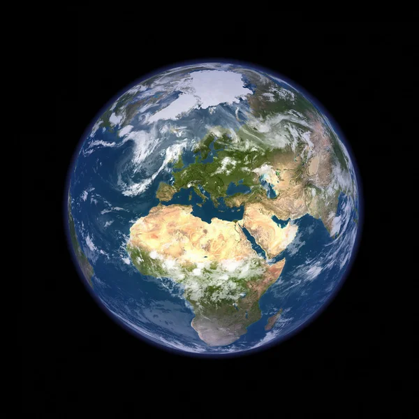 Ілюстрація планети Земля — стокове фото