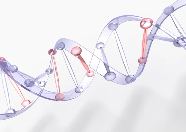 ADN da amostra — Fotografia de Stock