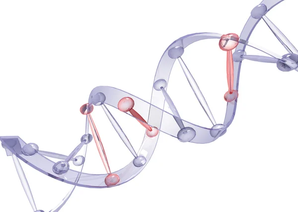 Образец ДНК — стоковое фото