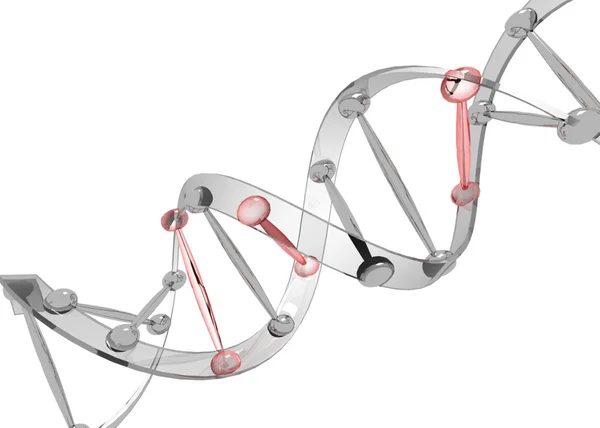 Образец ДНК — стоковое фото