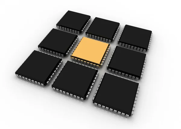 stock image Chip concept