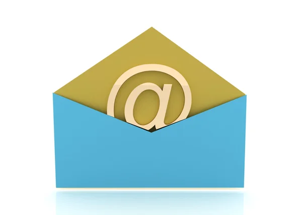 Концепция электронной почты — стоковое фото