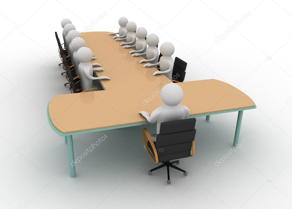 Business table concept