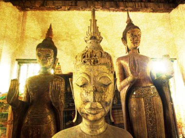 Buddha statues clipart