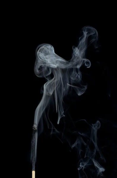 Zápas v kouři — Stock fotografie