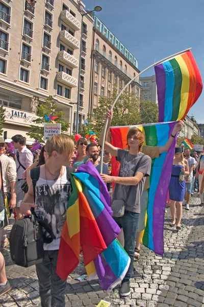 stock image Prague Pride Pararde 2012