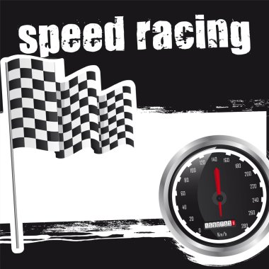 speed racing clipart