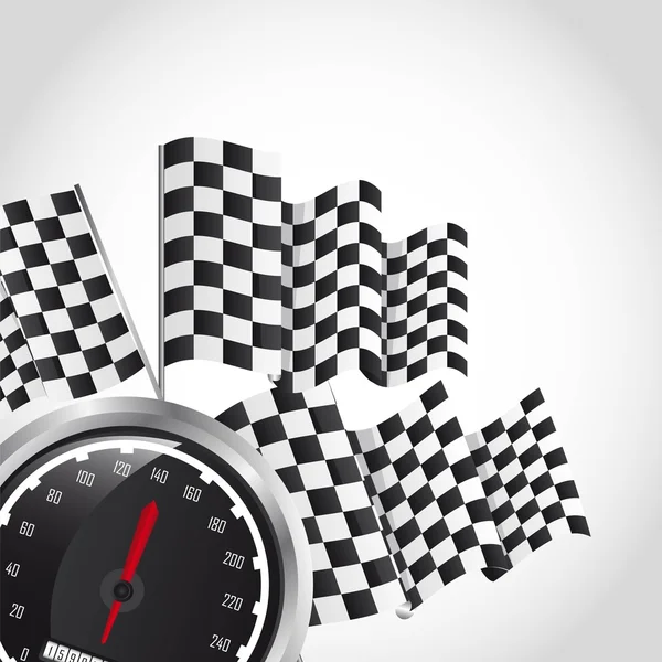 Carrera de velocidad — Archivo Imágenes Vectoriales