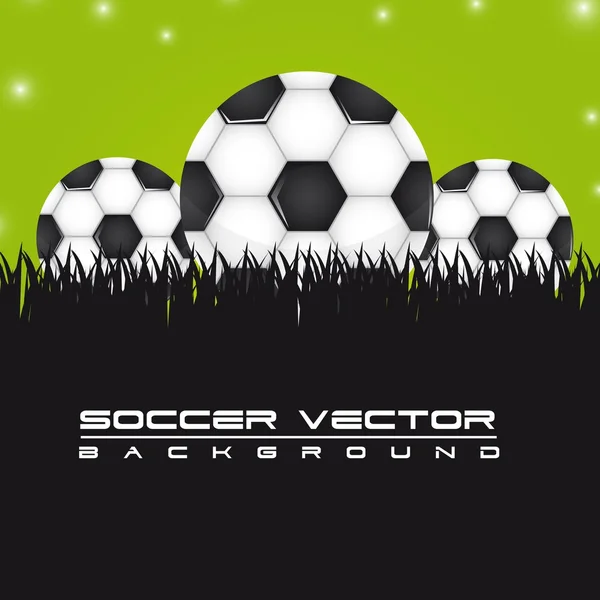 Fotbollsvektor — Stock vektor