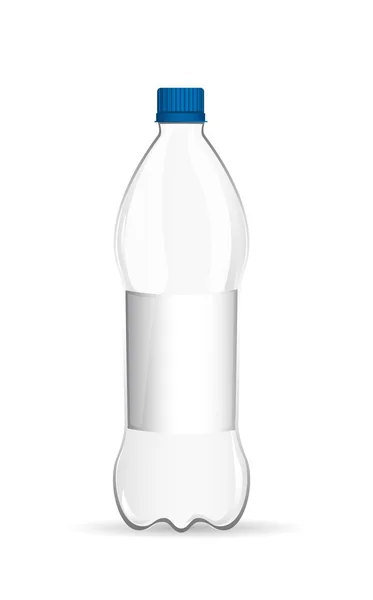 Plastik şişe — Stok Vektör