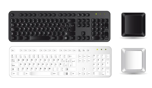 Tastatur — Stockvektor