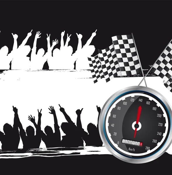 Speed racing — Stockový vektor