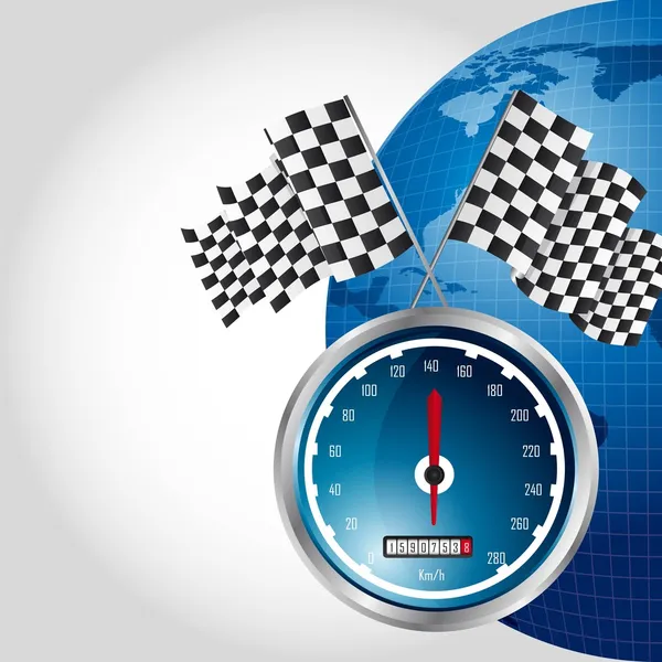 Speed racing — Stock Vector