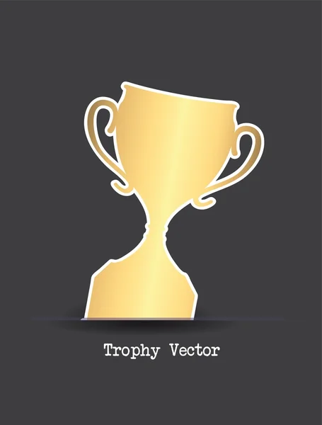 Trophy vector — Stock Vector