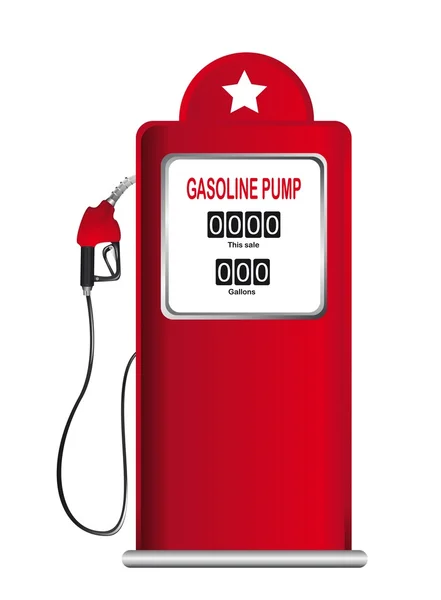 Benzine pomp — Stockvector