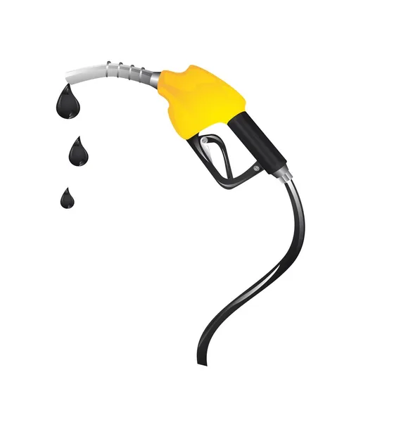 Benzin üzemanyag — Stock Vector