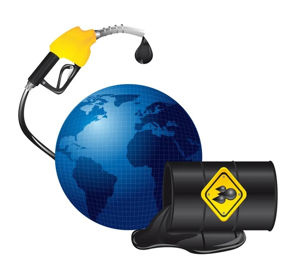 Διαρροή πετρελαίου — Διανυσματικό Αρχείο