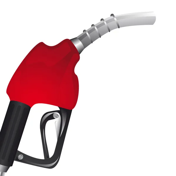 Benzinové čerpadlo — Stockový vektor