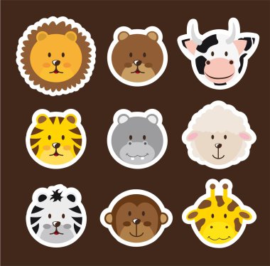 cute animals clipart