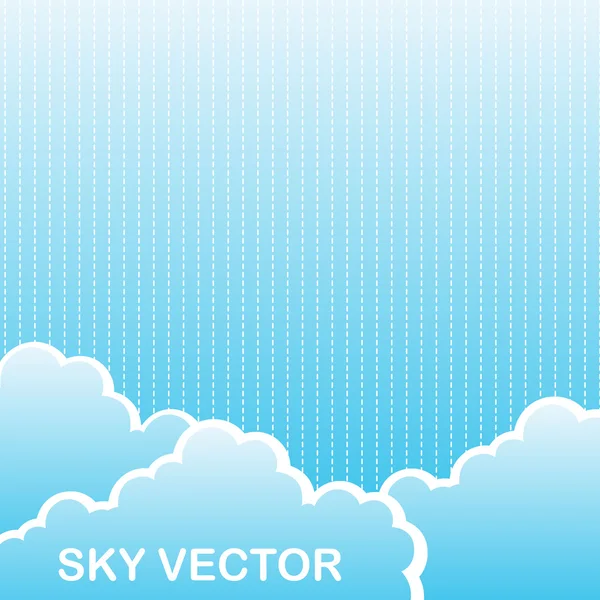 Vecteur de ciel — Image vectorielle