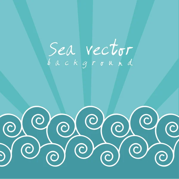 Vector marino — Vector de stock