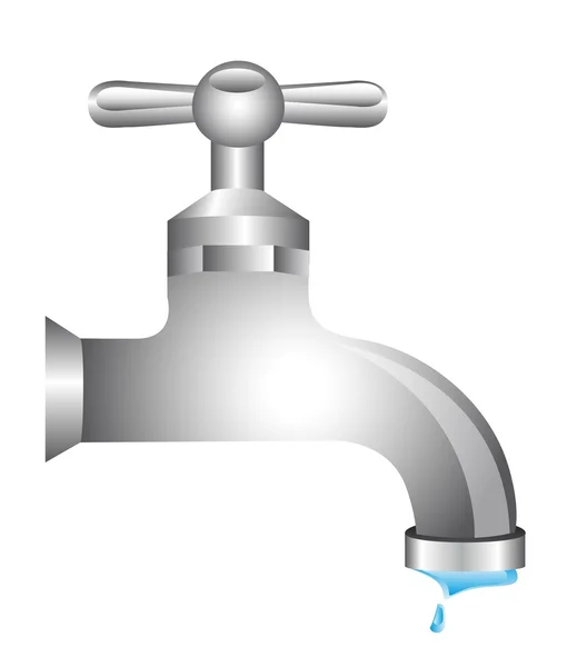 Νερό βρύσης — Διανυσματικό Αρχείο
